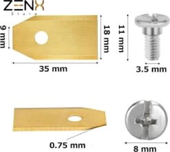 Titanium Robot Grasmaaier Mesjes Voor Husqvarna Automower, Gardena Robotmaaiers -Tuinverzorgings Winkel 1200x1076 1