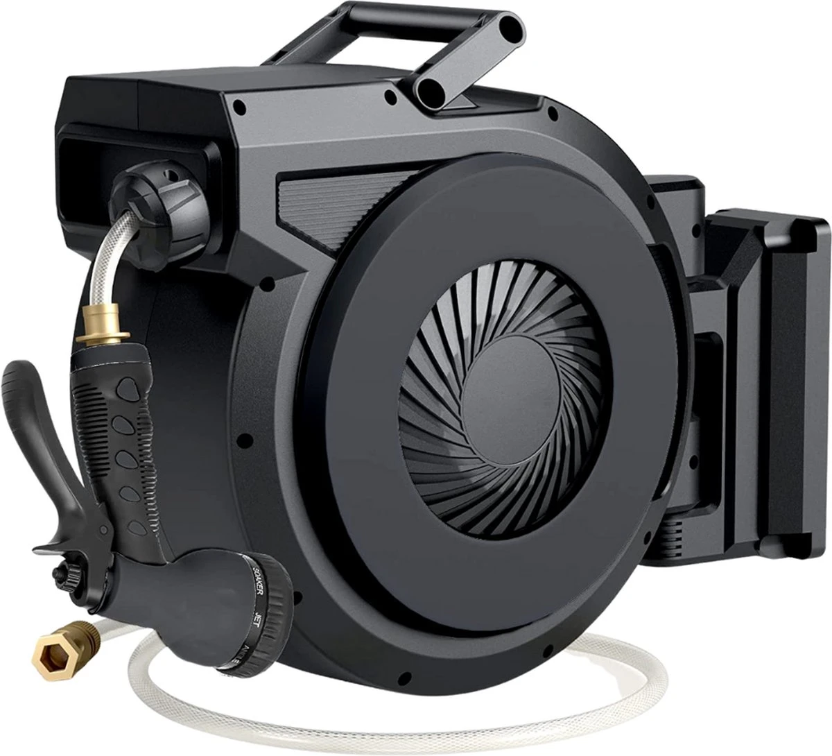 Buxibo - Wandslangenbox 20 meter + 2 meter - Tuinslang met haspel - 9 Sproei standen - Slangenhouder 180° Draaibaar - Tuinslanghaspel Zwart+ Gratis Sproeier - Zwart Buxibo - Wandslangenbox 20 Meter + 2 Meter - Tuinslang Met Haspel - 9 Sproei Standen - Slangenhouder 180° Draaibaar - Tuinslanghaspel Zwart+ Gratis Sproeier - Zwart -Tuinverzorgings Winkel 1200x1090 2