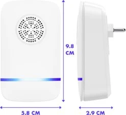 Muizenverjager Ultrasone Binnen - Ongedierte Verjager - Muizenval Voor Binnen - Wit - 2 Stuks + Ongedierte Preventieboekje 7 Muizenverjager Ultrasone Binnen - Ongedierte Verjager - Muizenval Voor Binnen - Wit - 2 Stuks + Ongedierte Preventieboekje -Tuinverzorgings Winkel 1200x1094 5