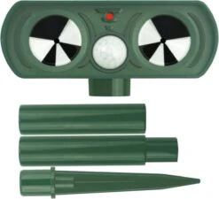 Sparckz Verjager® Ultrasone Kattenverjager Op Zonneenergie - Kattenschrik - Marterverjager - Afweermiddel Voor Vogels, Katten, Muizen, Ongedierte Etc. - Waterdicht - Rond -Tuinverzorgings Winkel 1200x1094 6