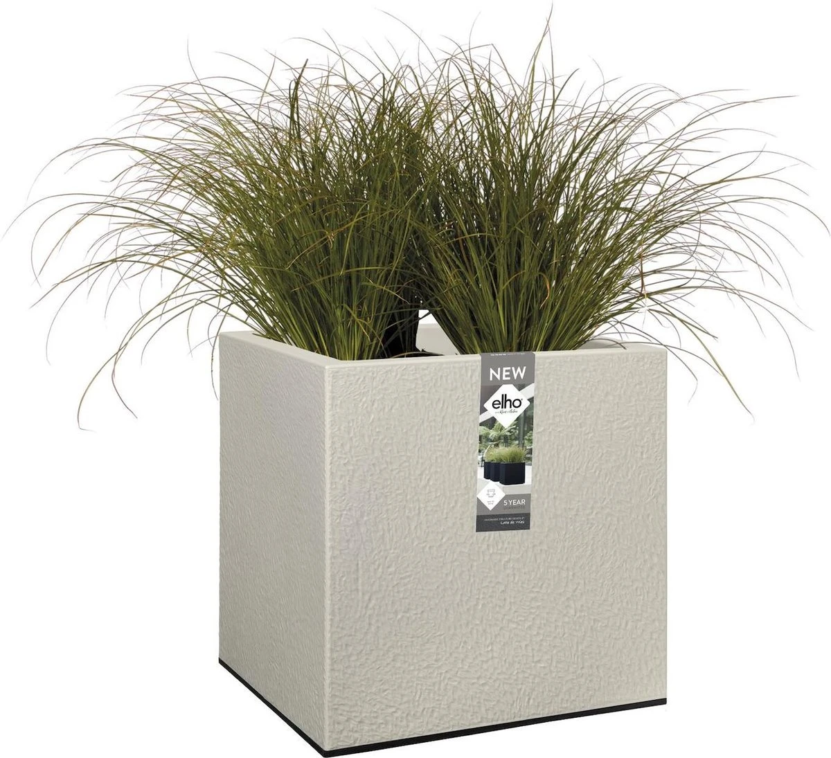 Elho Vivo Structure Finish Vierkant 40 - Plantenbak voor Binnen & buiten - Ø 39 x H 41 - Grijs/Warm Grijs Elho Vivo Structure Finish Vierkant 40 - Plantenbak Voor Binnen & Buiten - Ø 39 X H 41 - Grijs/Warm Grijs -Tuinverzorgings Winkel 1200x1095 2