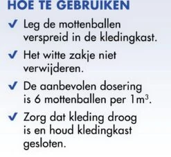 Roxasect Mottenballen - Insectenbestrijding - 20 Stuks -Tuinverzorgings Winkel 1200x1102 2