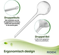 Waterdruppelaar Voor Planten - Irrigatiesysteem- Waterbol - Druppelsysteem - Watergeefsysteem Voor Kamerplanten - Plantenwatergever -6 Stuks - Transparant -Tuinverzorgings Winkel 1200x1116 4