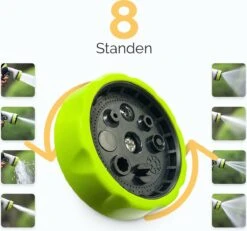 Goliving Tuinslang Flexibel - 30 Meter - Uitrekbare Tuinslang Sproeier - Tuinsproeier - Zwart - Acht Standen - Met Opbergtas -Tuinverzorgings Winkel 1200x1123 5