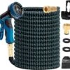 J.E Super Sterk Uitrekbare Tuinslang Tot 30 Meter + GRATIS Tas, Ophanghaak En Koppelstuk - 10 Standen Sproeikop - Blauw/Zwart - Flexibel Elastisch -Tuinverzorgings Winkel 1200x1127 7