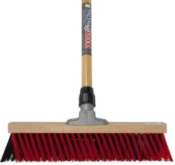 Talen Tools - X-bezem - Buiten - 40 Cm - Rood/Zwart - Compleet -Tuinverzorgings Winkel 1200x1130