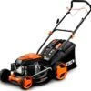 FUXTEC Grasmaaier Benzine - 46cm - Zelfrijdend / Zelftrekkend / Achterwielaandrijving - Mulchfunctie - Opvangbak 50L - FX-RM4646 -Tuinverzorgings Winkel 1200x1139 1