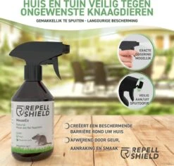 RepellShield Muizen Bestrijden - Ongediertewering | Diervriendelijke Muizenverjager, Muizen Verjagen Met Geur, Anti-Muizen Spray -Tuinverzorgings Winkel 1200x1147 2