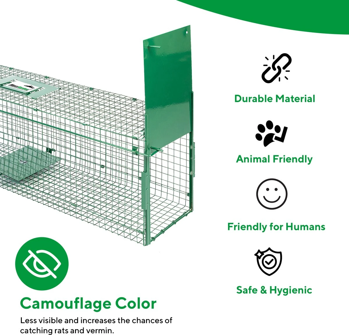 MaxxGarden Vangkooi voor dieren van 60x18x20cm - rattenval - dubbele ingang - opvouwbaar MaxxGarden Vangkooi Voor Dieren Van 60x18x20cm - Rattenval - Dubbele Ingang - Opvouwbaar -Tuinverzorgings Winkel 1200x1152 10