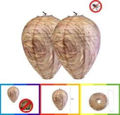 Wespenverjager – Wespen Verjagen – Bijenverjager – Wespennest – Dummy Wespennest - Wespinator – 2 Stuks -Tuinverzorgings Winkel 1200x1153 2