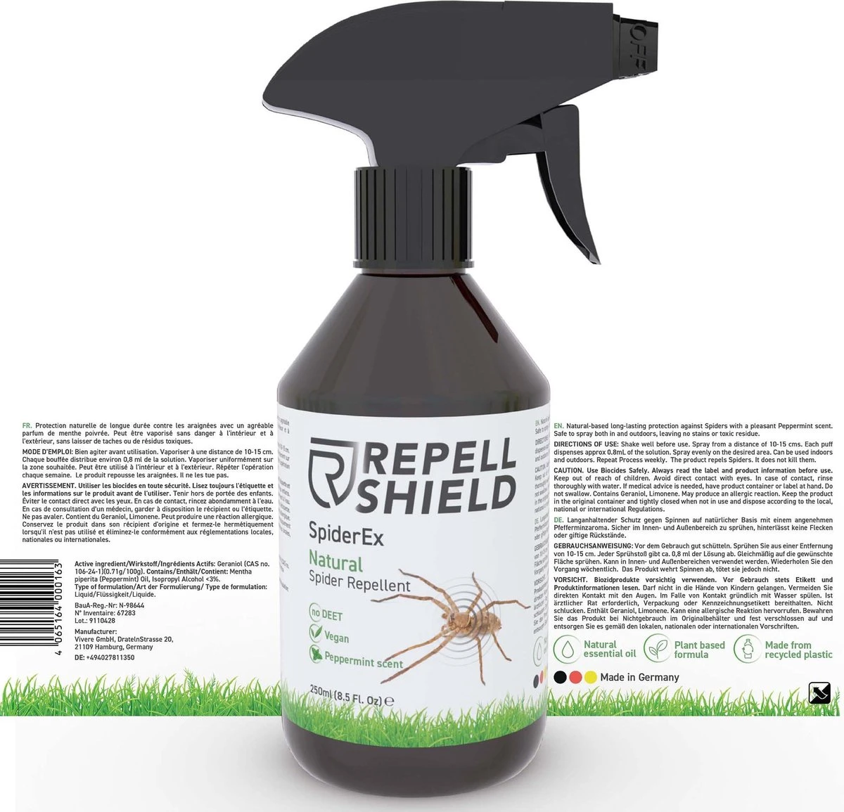 RepellShield Spinnen bestrijden - Ongediertewering | Diervriendelijk Spinnen verjagen met geur, Anti-Spinnen Spray - 250ml RepellShield Spinnen Bestrijden - Ongediertewering | Diervriendelijk Spinnen Verjagen Met Geur, Anti-Spinnen Spray - 250ml -Tuinverzorgings Winkel 1200x1155 1