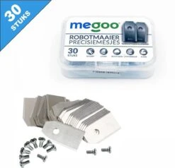 Mesjes Voor Husqvarna Automower - Reservemessen Voor Gardena Robotmaaier - 30st - RVS - Plastic Box - Megoo® 6 Mesjes Voor Husqvarna Automower - Reservemessen Voor Gardena Robotmaaier - 30st - RVS - Plastic Box - Megoo® -Tuinverzorgings Winkel 1200x1155