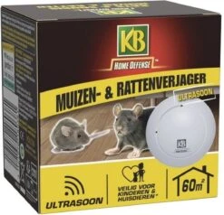 KB Home Defense Ratten- En Muizenverjager - Elektromagnetisch / Ultrasoon / Lichtflits - 220m2 Bereik - Diervriendelijk - Ongedierte Verjager -Tuinverzorgings Winkel 1200x1156 7
