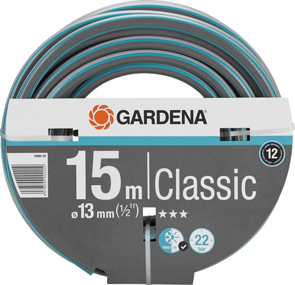 GARDENA Classic Tuinslang 1/2-13mm - 15 meter GARDENA Classic Tuinslang 1/2-13mm - 15 Meter -Tuinverzorgings Winkel 1200x1157 10