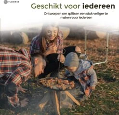 Flowkey® Houtklover XL - Houtsplijter Bijl - Houtkliever Kloofwig Gietijzer - Voor Hout & Aanmaakhout - Inclusief Gratis Bevestigingsset -Tuinverzorgings Winkel 1200x1158 3