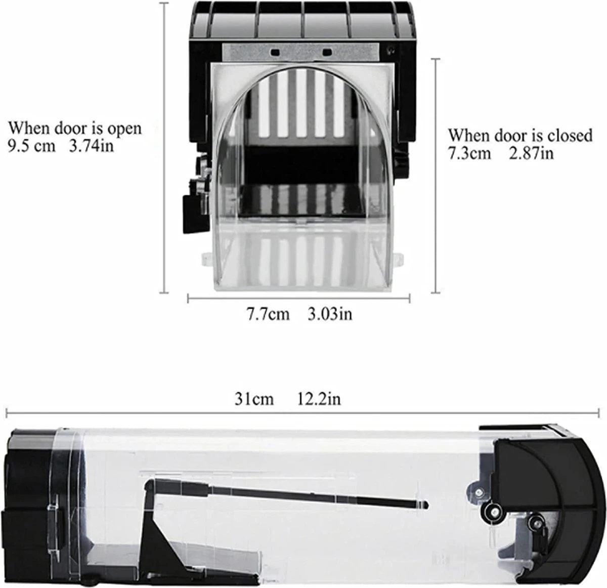 IGOODS - Diervriendelijke Muizenval - Ongedierte bestrijding - Knaagdieren 2 Stuks - kleur TRANSPARANT IGOODS - Diervriendelijke Muizenval - Ongedierte Bestrijding - Knaagdieren 2 Stuks - Kleur TRANSPARANT -Tuinverzorgings Winkel 1200x1162 7