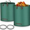 Goliving Tuinafvalzak - Set Van 2- Tuinafvalzakken Opvouwbaar - Tuinzak - Tuinafvalemmer - 2x 280 Liter - Groen -Tuinverzorgings Winkel 1200x1166