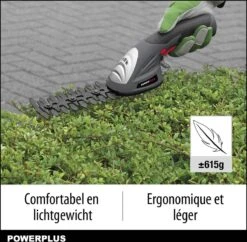 Powerplus POWEG4500 Gras-/Heggenschaar Accu - 7.2V - Snoeien En Knippen - Zwaardlengte 83/120mm - Mesafstand 8mm - Incl. 1,5Ah Accu En Lader - Haagschaar Voor Tuinonderhoud -Tuinverzorgings Winkel 1200x1177 2
