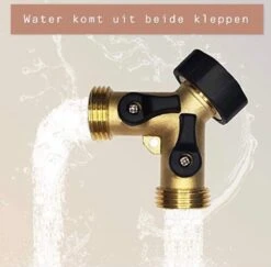 Y Stuk Kraan Splitter – Aanvoer Y Stuk Voor Wasmachine - Waterverdeler - Buitenkraan - Waterverdeler 2 Weg – Messing - -Tuinverzorgings Winkel 1200x1179 22