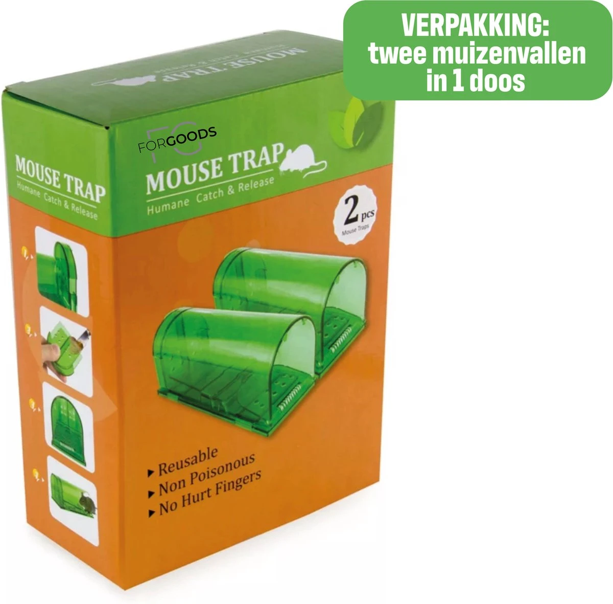 Forgoods Muizenval - Diervriendelijke Muizenvallen Voor Binnen en Buiten - 2 stuks - Met Schoonmaakborstel - Model 2023 Forgoods Muizenval - Diervriendelijke Muizenvallen Voor Binnen En Buiten - 2 Stuks - Met Schoonmaakborstel - Model 2023 -Tuinverzorgings Winkel 1200x1181 13