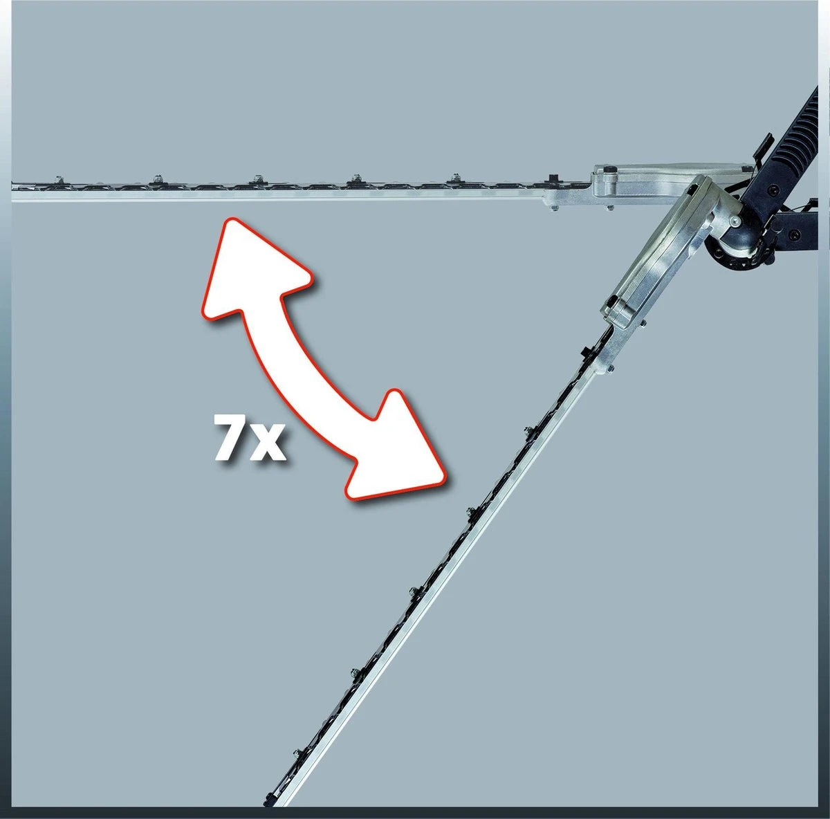 Einhell Telescoop Heggenschaar GC-HH 9048 (900 W - snijkop kantelbaar - metalen tandwielaandrijving - telescopische geleidesteel 50 cm verlengbaar - extra verstelbare handgreep - inclusief draagriem) Einhell Telescoop Heggenschaar GC-HH 9048 (900 W - Snijkop Kantelbaar - Metalen Tandwielaandrijving - Telescopische Geleidesteel 50 Cm Verlengbaar - Extra Verstelbare Handgreep - Inclusief Draagriem) -Tuinverzorgings Winkel 1200x1184 3