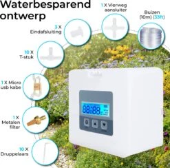 Automatisch Bewateringssysteem Voor Kamerplanten Met Pomp – Waterdruppelaar – Watergeefsysteem– Planten Watergever -Tuinverzorgings Winkel 1200x1186 20