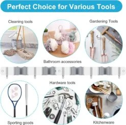 BOTC Bezemhouder - 5 Houders 6 Haken Bezem Ophangsysteem - Zeflklevend - Opbergsysteem - Ophanghaken - Tuingereedschap - Gereedschap Opbergen 7 BOTC Bezemhouder - 5 Houders 6 Haken Bezem Ophangsysteem - Zeflklevend - Opbergsysteem - Ophanghaken - Tuingereedschap - Gereedschap Opbergen -Tuinverzorgings Winkel 1200x1186