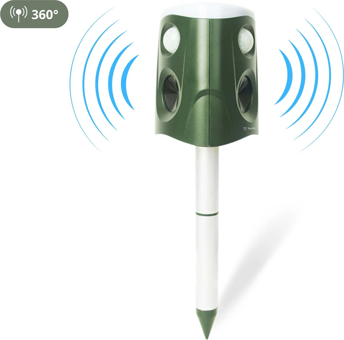 Tenify Ultrasone Kattenverjager - Groot Bereik - 360 Graden - Op Zonneenergie - USB Oplaadbaar - Kattenschrik - Afweermiddel - Ongedierte - Vogel - Dieren - Muizen - Ratten Verjager Tenify Ultrasone Kattenverjager - Groot Bereik - 360 Graden - Op Zonneenergie - USB Oplaadbaar - Kattenschrik - Afweermiddel - Ongedierte - Vogel - Dieren - Muizen - Ratten Verjager -Tuinverzorgings Winkel 1200x1187 9