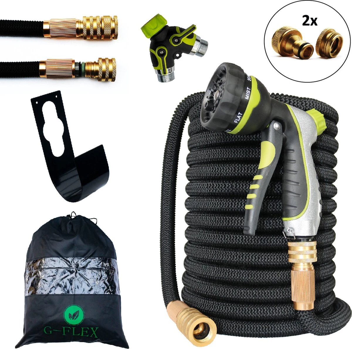 G-Flex Flexibele Tuinslang - Waterslang - 8 Verschillende Sproeistanden - Inclusief Opbergtas/splitter/Koppelstuk/Houder/Rubbers - 30 Meter G-Flex Flexibele Tuinslang - Waterslang - 8 Verschillende Sproeistanden - Inclusief Opbergtas/splitter/Koppelstuk/Houder/Rubbers - 30 Meter -Tuinverzorgings Winkel 1200x1191 9
