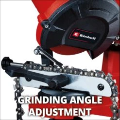 Einhell Kettingslijper GC-CS 85 E (85 W - 5500 /min - Slijphoekverstelling W. Schaal - Kettingspanner - Dieptebegrenzer Incl. Slijpschijf) -Tuinverzorgings Winkel 1200x1197 18