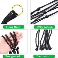 9 Stuks Zwart Macrame Plantenhangers - Boho Handgeweven Katoen Hangpot Voor Binnen/Buiten - Hangende Bloempot Met Kralen - Macramé Touw/Koord Hangplant Houder - Bohemian Wandhanger Decoratie - Plant Hanger - Verticale Tuin Bloempothouder Planthanger 9 9 Stuks Zwart Macrame Plantenhangers - Boho Handgeweven Katoen Hangpot Voor Binnen/Buiten - Hangende Bloempot Met Kralen - Macramé Touw/Koord Hangplant Houder - Bohemian Wandhanger Decoratie - Plant Hanger - Verticale Tuin Bloempothouder Planthanger -Tuinverzorgings Winkel 1200x1198 37
