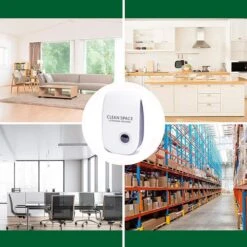 Merkloos CLEAN SPACE™ Ultrasone Ongedierte Verjager - Muizenverjager - Muizengif/Rattengif Alternatief - 4 Stuks -Tuinverzorgings Winkel 1200x1200 1002