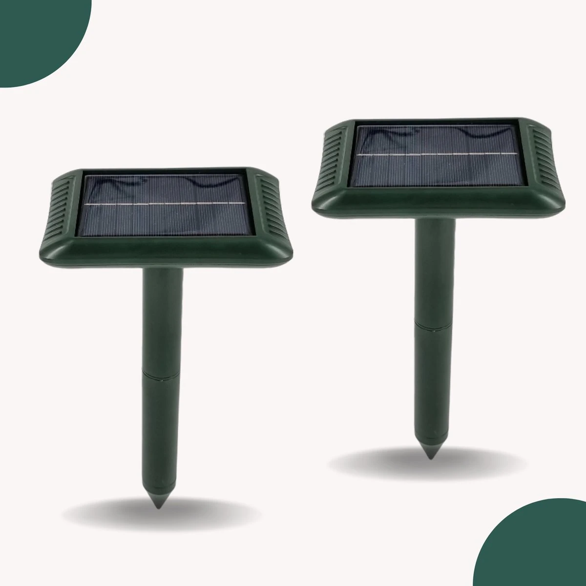 Gardies 2 stuks Ultrasone Mollenverjager - Oplaadbare batterijen & Zonne-Energie - Waterdichte Mollenbestrijding - 100% Diervriendelijk Gardies 2 Stuks Ultrasone Mollenverjager - Oplaadbare Batterijen & Zonne-Energie - Waterdichte Mollenbestrijding - 100% Diervriendelijk -Tuinverzorgings Winkel 1200x1200 1003