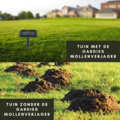 Gardies 2 Stuks Ultrasone Mollenverjager - Oplaadbare Batterijen & Zonne-Energie - Waterdichte Mollenbestrijding - 100% Diervriendelijk 7 Gardies 2 Stuks Ultrasone Mollenverjager - Oplaadbare Batterijen & Zonne-Energie - Waterdichte Mollenbestrijding - 100% Diervriendelijk -Tuinverzorgings Winkel 1200x1200 1008