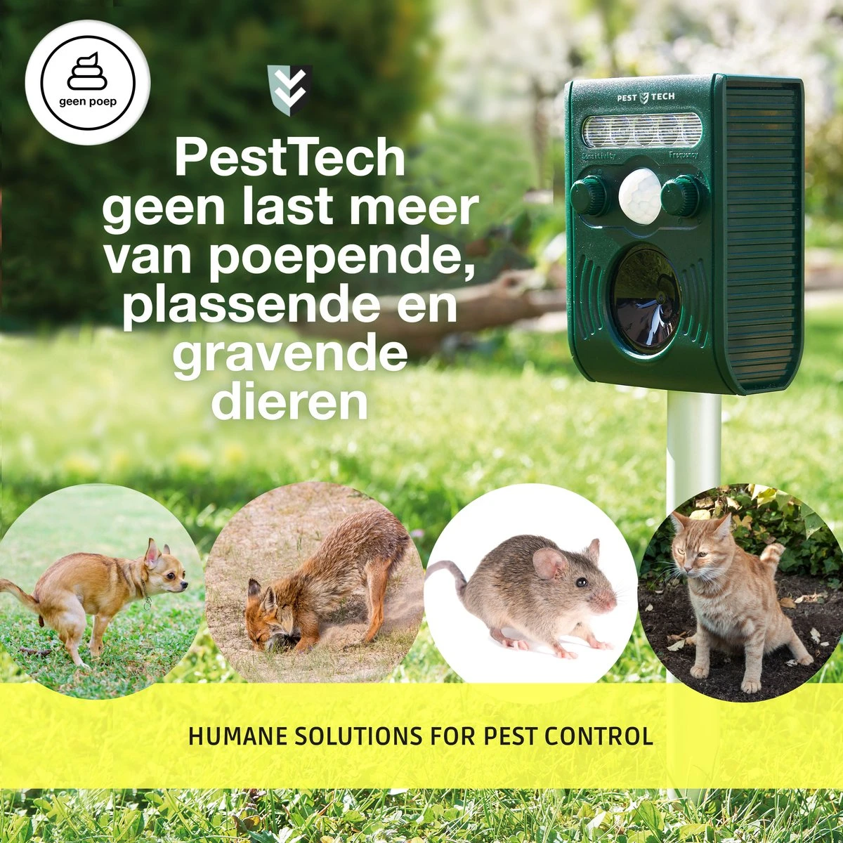 Pest-Tech PT-221 | Ultrasone Kattenverjager op zonneenergie | Kattenschrik | Marterverjager | Dierenverjager | Kattenafweermiddel | Ongedierte verjager - Met USB oplaadkabel Pest-Tech PT-221 | Ultrasone Kattenverjager Op Zonneenergie | Kattenschrik | Marterverjager | Dierenverjager | Kattenafweermiddel | Ongedierte Verjager - Met USB Oplaadkabel -Tuinverzorgings Winkel 1200x1200 1060