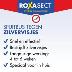 Roxasect Spray Tegen Zilvervisjes - Ongediertewering - 400ml 8 Roxasect Spray Tegen Zilvervisjes - Ongediertewering - 400ml -Tuinverzorgings Winkel 1200x1200 1093
