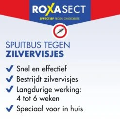 Roxasect Spray Tegen Zilvervisjes 400ml + Zilvervisjesval - Combipack 7 Roxasect Spray Tegen Zilvervisjes 400ml + Zilvervisjesval - Combipack -Tuinverzorgings Winkel 1200x1200 1097