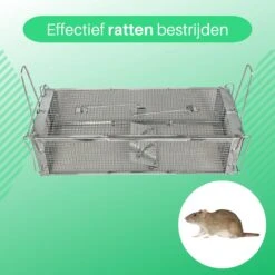 ValueStar Rattenval - Rattenval Voor Buiten - Ongediertebestrijding - Rattenvallen - Ratten - Rattenval Vangkooi -Tuinverzorgings Winkel 1200x1200 1107