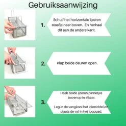 ValueStar Rattenval - Rattenval Voor Buiten - Ongediertebestrijding - Rattenvallen - Ratten - Rattenval Vangkooi -Tuinverzorgings Winkel 1200x1200 1109
