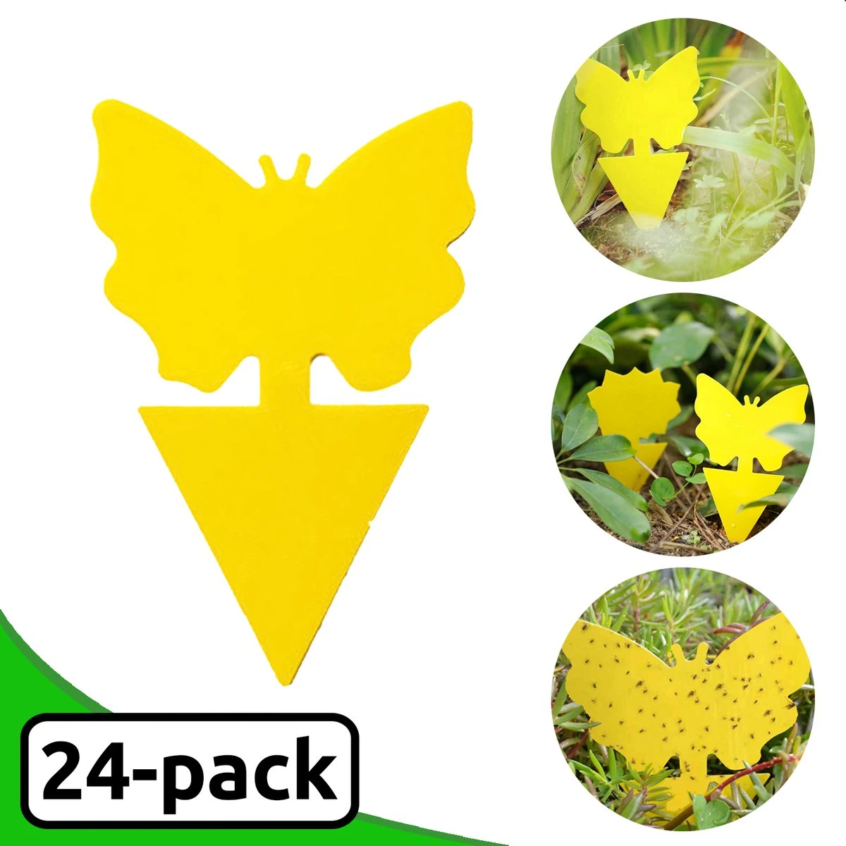 Dayshake Rouwvliegjes Vangkaarten 24 stuks - Vliegenvanger Plak klavertjes - Fruitvliegjes vanger - Varenrouwmug bestrijden Merkloos Dayshake Rouwvliegjes Vangkaarten 24 Stuks - Vliegenvanger Plak Klavertjes - Fruitvliegjes Vanger - Varenrouwmug Bestrijden -Tuinverzorgings Winkel 1200x1200 1137