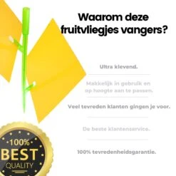 Aniway® - Fruitvliegjes Vanger - 40 Stuks (20 X 2) - Rouwvliegjes Bestrijden - Rouwvliegjes - Sterke Kleefkracht - Voor Buiten En Binnen 4 Aniway® - Fruitvliegjes Vanger - 40 Stuks (20 X 2) - Rouwvliegjes Bestrijden - Rouwvliegjes - Sterke Kleefkracht - Voor Buiten En Binnen -Tuinverzorgings Winkel 1200x1200 1154