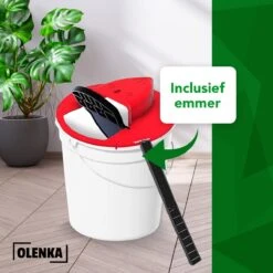 Olenka - Diervriendelijke Muizenval - Rattenval - Muizenverjager - Inclusief Emmer - Voor Binnen En Buiten - Verbeterd Model 2023 - Inclusief E-Book - Rood -Tuinverzorgings Winkel 1200x1200 1244