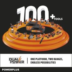 Powerplus Dual Power POWDPG75270 Bladblazer - Bladzuiger En -versnipperaar - Brushless - Blazen - Zuigen - Versnipperen - Excl. Accu En Lader - Incl. Opvangzak 45L -Tuinverzorgings Winkel 1200x1200 130