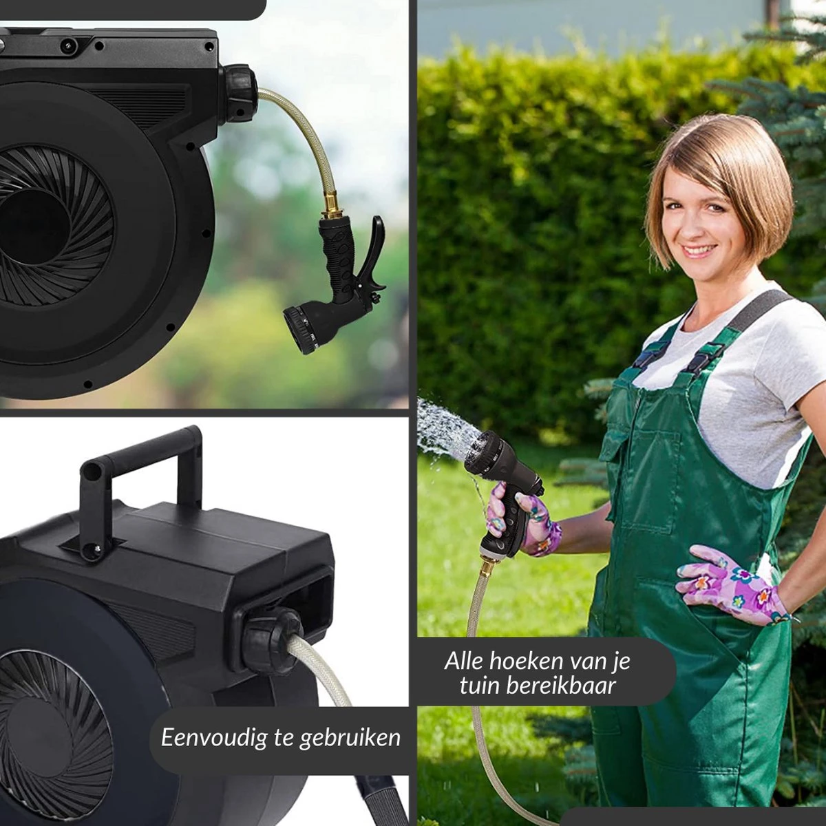 Buxibo - Wandslangenbox 20 meter + 2 meter - Tuinslang met haspel - 9 Sproei standen - Slangenhouder 180° Draaibaar - Tuinslanghaspel Zwart+ Gratis Sproeier - Zwart Buxibo - Wandslangenbox 20 Meter + 2 Meter - Tuinslang Met Haspel - 9 Sproei Standen - Slangenhouder 180° Draaibaar - Tuinslanghaspel Zwart+ Gratis Sproeier - Zwart -Tuinverzorgings Winkel 1200x1200 1816