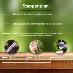 Waterdruppelaar Set Van 12 Stuks - Waterdruppelaar Voor Planten - Watergeefsysteem - Waterbol Irrigatiesysteem - Automatisch Druppelsysteem Voor Kamerplanten & Tuin - Watergever - Transparant - 15cm -Tuinverzorgings Winkel 1200x1200 1910