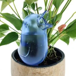 JS Drippy - Waterdruppelaars Set Van 2 Stuks - Druppelaar Vogel - Druppelsysteem Planten - Watergeefsysteem Kamerplanten - Waterbol - Blauw -Tuinverzorgings Winkel 1200x1200 1944