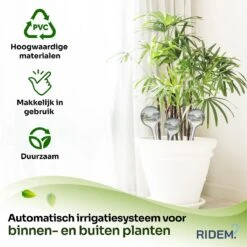 Waterdruppelaar Voor Planten - Irrigatiesysteem- Waterbol - Druppelsysteem - Watergeefsysteem Voor Kamerplanten - Plantenwatergever -6 Stuks - Transparant -Tuinverzorgings Winkel 1200x1200 1960