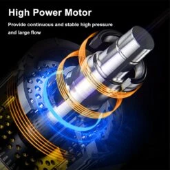 Merkloos Elektrische Accu-Hogedrukreiniger - 1.2mpa - Multifunctioneel Mondstuk - Draagbaar Oplaadbaar Snoerloos - Reinigingsspuitpistool - Met Rijke Accessoires - Voor Auto, Tuin, Terras, Raam - Zwart -Tuinverzorgings Winkel 1200x1200 218