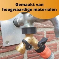 Horvitus Waterverdeler 2 Weg - Y Stuk Kraan Splitter - Voor Europese Kranen - Messing -Tuinverzorgings Winkel 1200x1200 2183