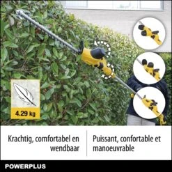 Powerplus POWXG2043 Elektrische Heggenschaar - 750W - Snoeien En Knippen - Zwaardlengte 570mm - Mesafstand 24mm - Telescopisch - Draaibaar Handvat - Haagschaar Voor Tuinonderhoud -Tuinverzorgings Winkel 1200x1200 228